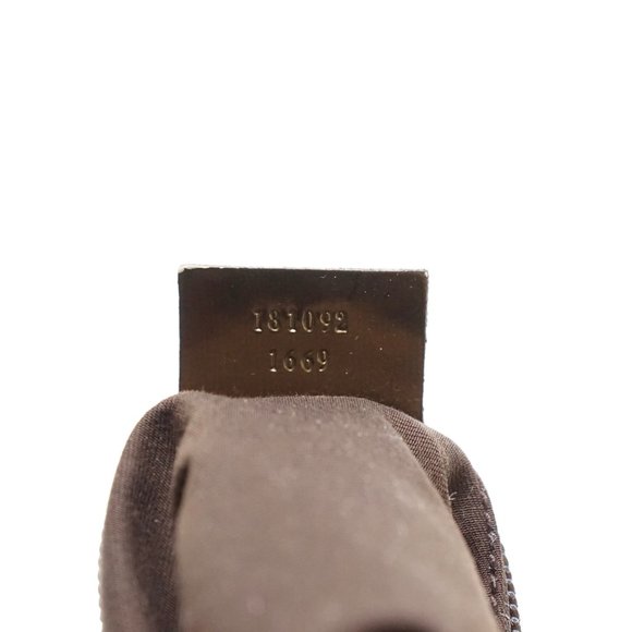 Auth Gucci Gg Beige Gold Jacquard #5546G12 - Picture 9 of 13